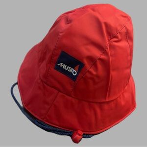 Musto Breathable Sou'Wester Hat, Red, XL, Made In England